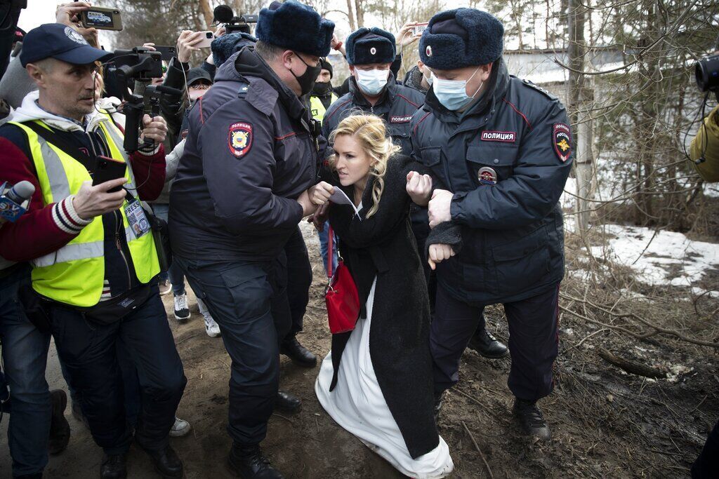 APTOPIX Russia Navalny